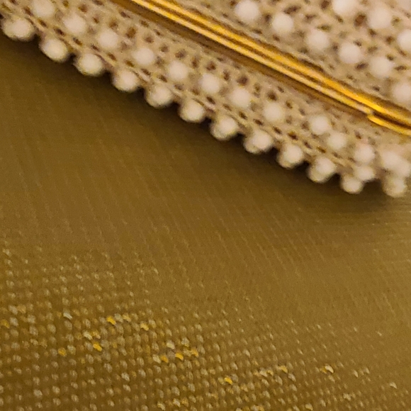 Small beaded evening bag purse pearl - Picture 7 of 7